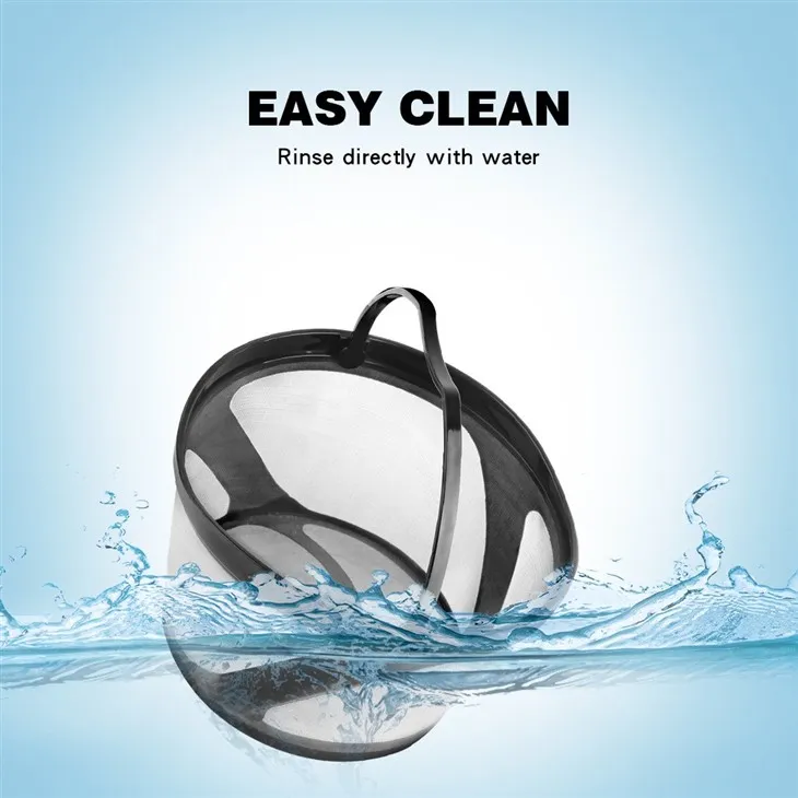 Stainless Steel Coffee Filter Basket Coffee Maker Tea Maker Filter Tip Hopper Coffee With Filter Paper Coffee
