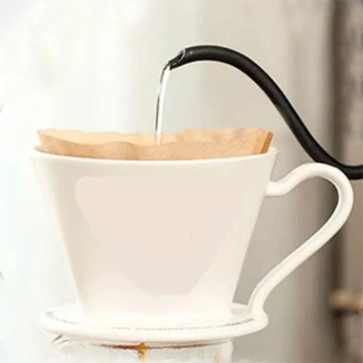 Coffee Paper Filters Disposible For Coffee Machine Filter Paper Natural Coffee Fan Shape Coffee Paper