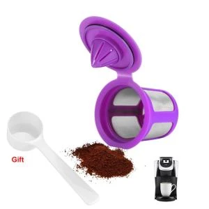 الفولاذ المقاوم للصدأ شبكة كبسولات القهوة كأس ل K Cup Keurig 2.0 آلة القهوة الملحقات