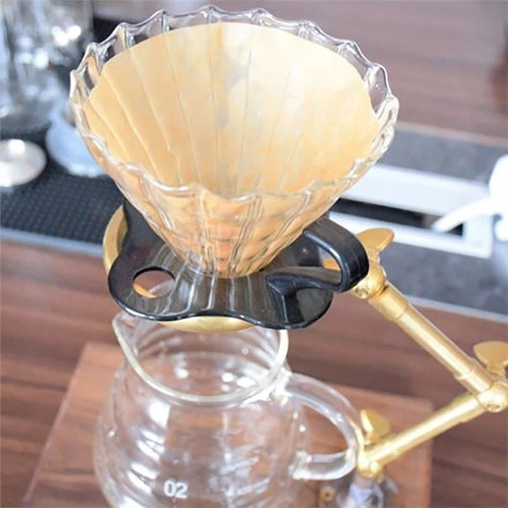 Natural Wood Pulp V Shape Coffee Filter Paper Coffee Tool Cone Filter